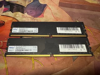 2 Módulos RAM DDR4 Netac 16GB (32GB Total)