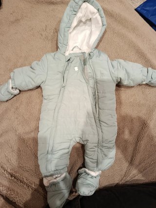 Buzo Acolchado de Invierno para Bebes Coconut