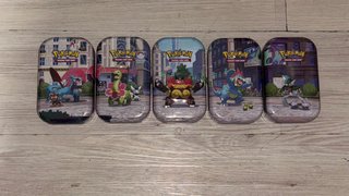 Pokémon TCG - Confezione da 5 Scatole Città Luminalia