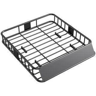 Baca portaequipajes de acero con deflector y guías