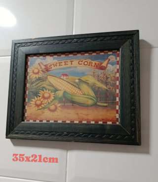 Cuadro Decorativo Sweet Corn 35x21cm