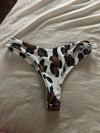 Braguita de bikini estampado animal