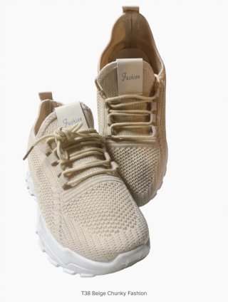 Playeras Chunky Beige Talla 38