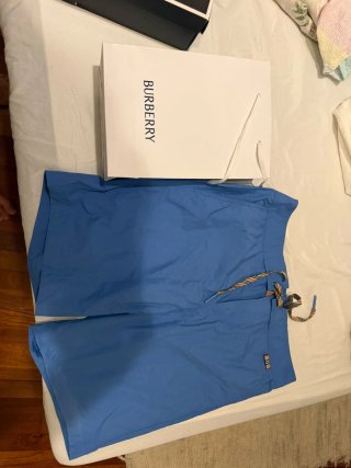 Bañador Burberry Azul nuevo sin uso