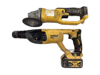 otras dewalt dcg412 + dch133