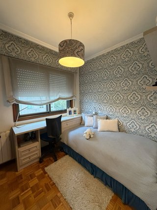 Dormitorio juvenil con cama de 90
