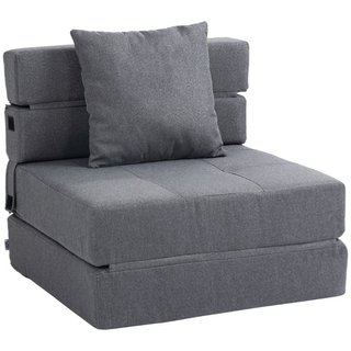 Sillón Sofá Cama Individual de Suelo Plegable con