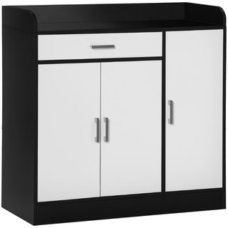 Mueble Cocina Moderno MDF 2 Armarios 1 Cajón Estan