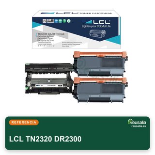 Cartucho LCL TN2320 DR2300 Tóner y Tambor