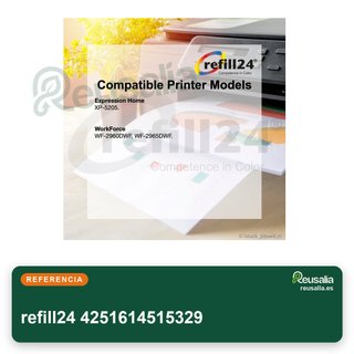 Cartuchos Recargables con Chip Autoreseteable