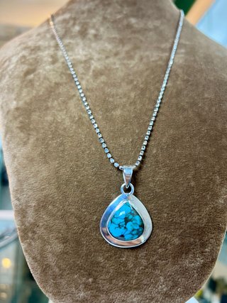 Collar de Plata y Turquesa