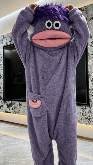 Pijama Enterizo de Personaje Morado