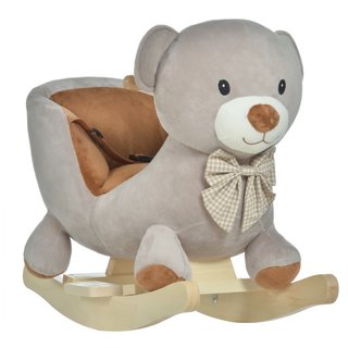 Caballo Balancín Forma Oso Sonidos, Mecedora Niños