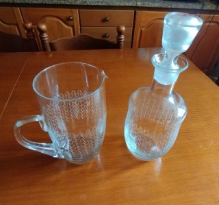 Set 24 Bicchieri Vintage Stile Murano