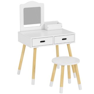 Juego Tocador para Niños con Mesa Maquillaje y Tab