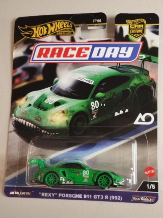 Hot Wheels Premium Porsche 911 GT3 R Rexy