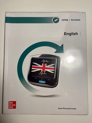 Libro de inglés para grado superior de sanidad