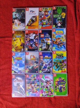 16 Juegos para Nintendo Switch
