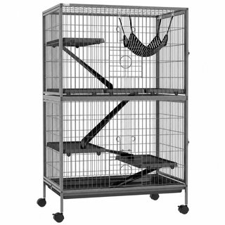 Gabbia roedores multisala metal 4 entradas amaca r