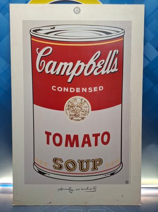 Cuadro Tomato Soup, cambell,s 59X89X1 CM