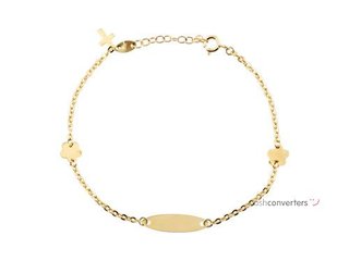 pulsera oro 18k