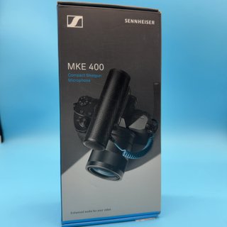 CON TARA - Microfono Sennheiser MKE 400 Shotgun Direzionale