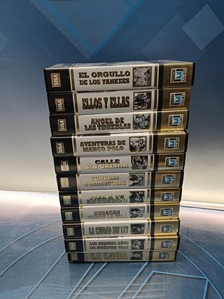 11 cintas, películas, VHS, colección Samuel Goldwyn home entertaiment y filmax