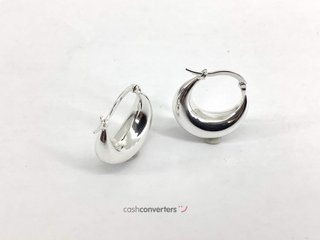 argollas plata 925mm