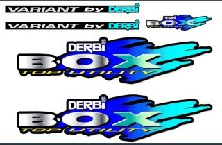 Set de Pegatinas Vinilo Derbi Variant Box