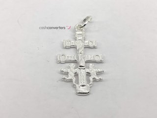 crucifijo plata 925mm
