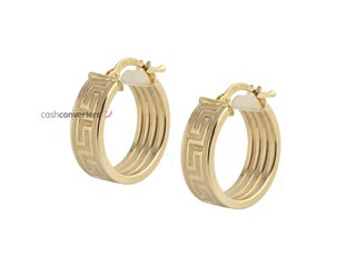argollas oro 18k