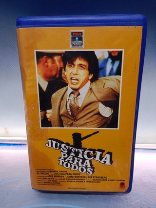Cinta BETA, Giustizia per tutti, film, prima edizione VHS