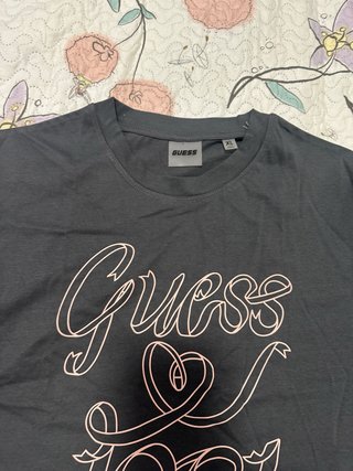 Camiseta Guess Gris Talla XL