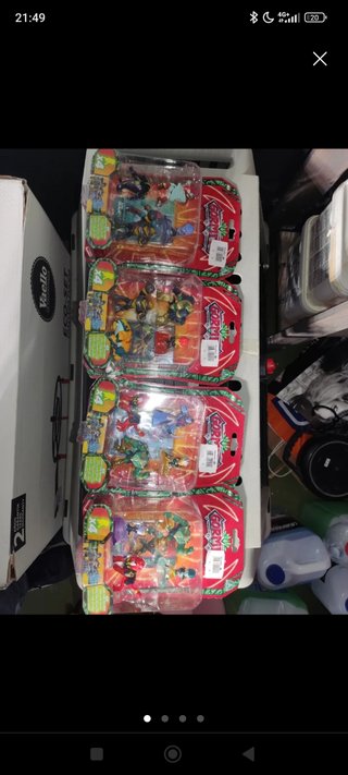 Confezione da 4 Blister di Figure Gormiti