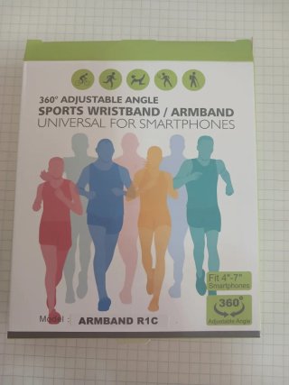 Fascia da braccio sportiva per smartphone