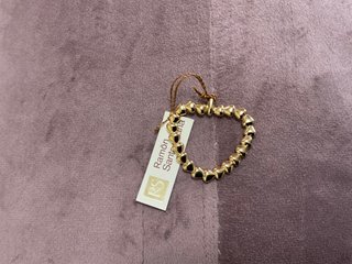 Pulsera de Corazones Dorados Ramón Santa