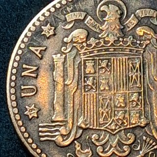 Moneda 1 Peseta 1953 Estrella 54