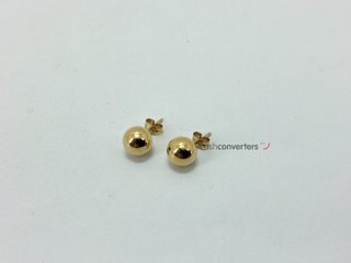 pendientes oro 18k