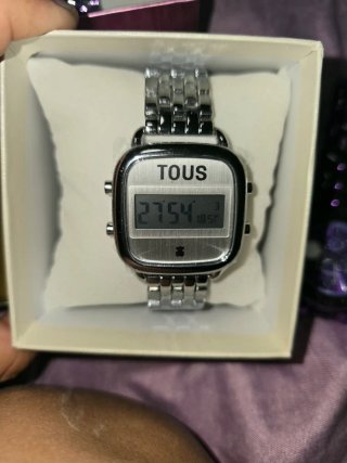 Reloj Tous Digital Plateado