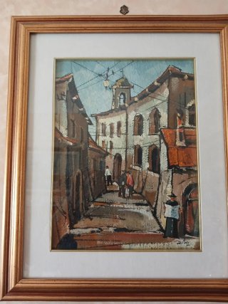 Quadro di Gunnar Zilo, prima metà '900