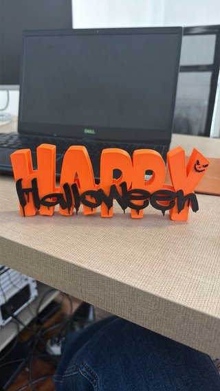 Figura Decorativa Happy Halloween