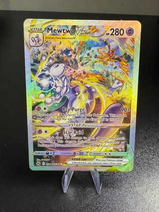 Carta Pokémon Mewtwo VSTAR Fan Made