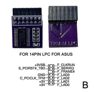 Módulo TPM 2.0 14 pines para ASUS