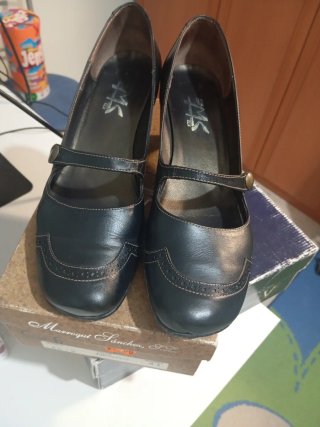 Zapatos de Salón Marroquí Sánchez Negros Talla 41