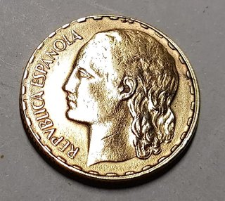 Moneda 1 Peseta 1937 República Española