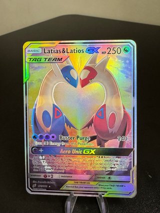 Carta Pokémon Latias & Latios GX Fan Made