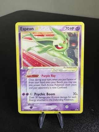 Carta Pokémon Espeon Gold Star Fan Made