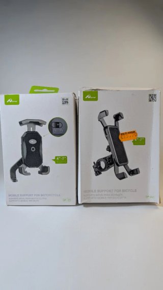 2 Soportes Móvil Aome para Bici y Moto