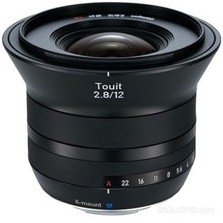 Obiettivo Carl Zeiss Touit 12mm f/2.8