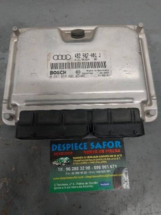 Audi 55319 centralita 4b2907401j 0281010822 a6 2.5